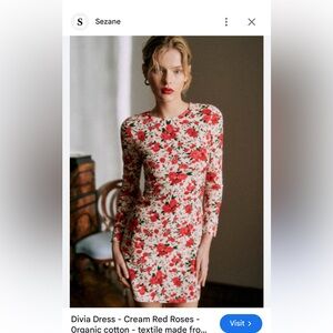 Sezane divia dress